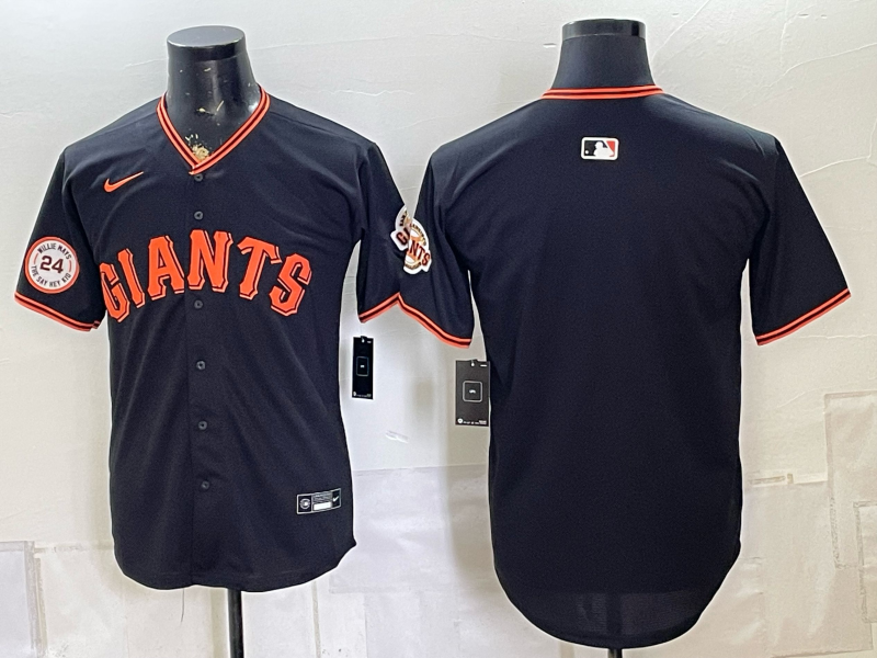 2026 Men Nike San Francisco Giants blank black Game MLB Jersey 0830001